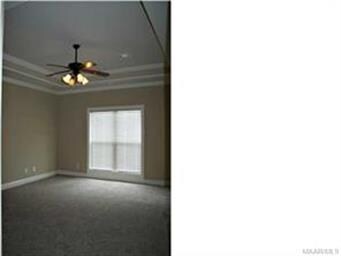 HUGE master suite separate from other bedrooms.