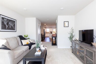 Great entertaining space in the grand living room.
