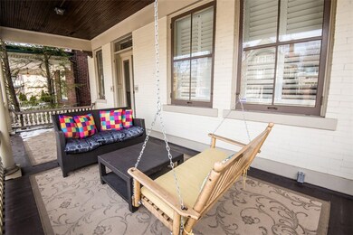 Front Porch - Relax on the swinging seat.  Have fr