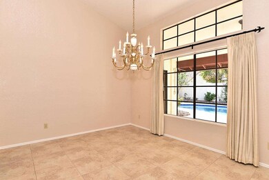 Formal dining room.