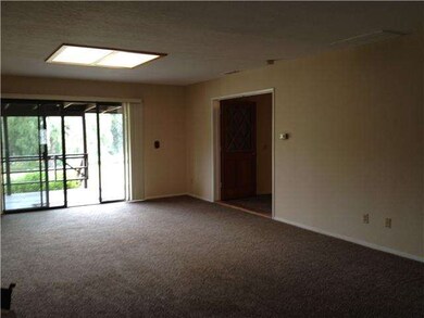 Living room with view