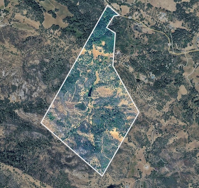 aerial view of property line california