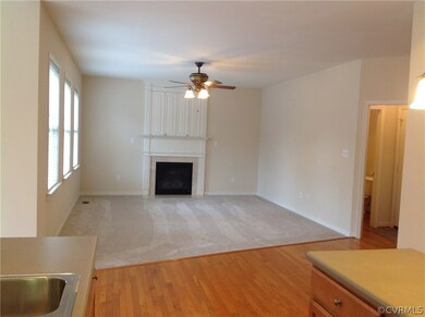 Family Room with Gas Fireplace, Ceiling Fan, New C