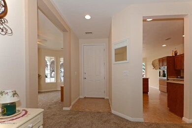 Foyer-Entrance (Den entry on left)
