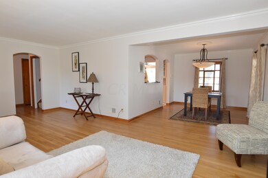 Open to dining room