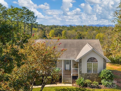 What a view of the mountains!