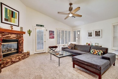 Family Room with Fireplace