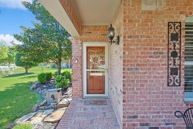 Property entrance with a yard