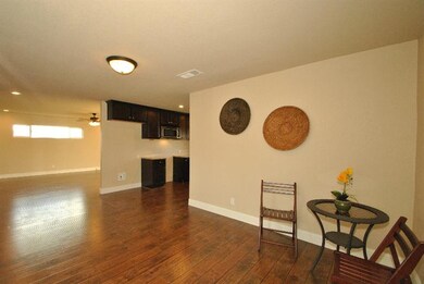 DINING ROOM, OPEN KITCHEN, LIVING ROOM WITH WOOD B