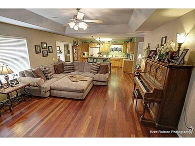 Living Room. Open floor plan means no one is left out of the fun, even if they are cooking