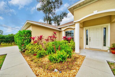walkway to front entry