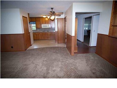 View into Kitchen from Family Room