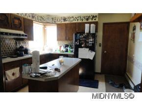 Kitchen with island