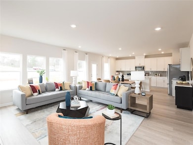 Photo is not of the actual home, but is an inspirational photo of builder’s model home and may depict options, furnishings, and/or decorator features that are not included