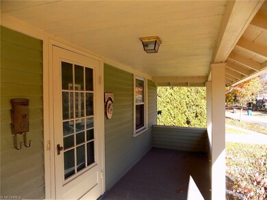 Inviting large covered front porch!