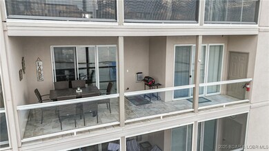 Roomy deck