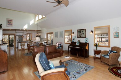 Gleaming Maple floors