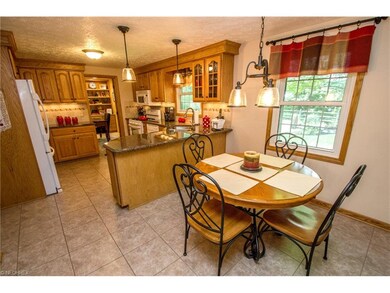 Eating area in kitchen