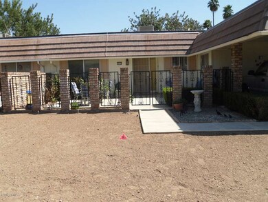 front of courtyard entrance