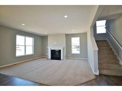 The open feel throughout the main level is enhance