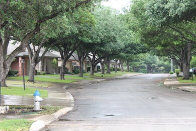 Tree Lined Street: Neighborhood street is shaded a