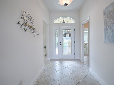 DIAGONAL TILE IN FOYER, HALLWAYS, KITCHEN AND ENTI
