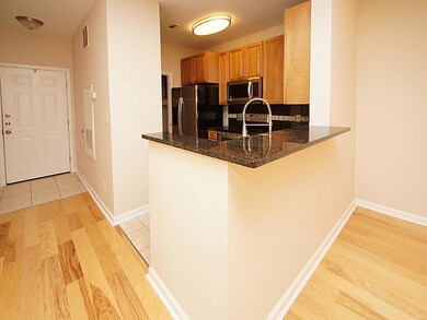 Entryway and kitchen