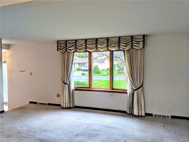Very large living room off the front foyer.