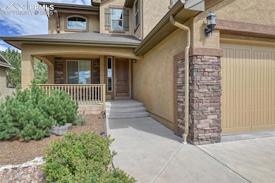 Doorway to property with a porch