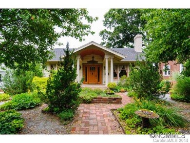 Inviting front gardens