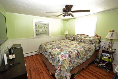 All 3 bedrooms in Unit A have hardwood floors