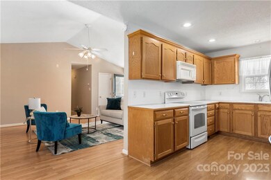 View from dining area