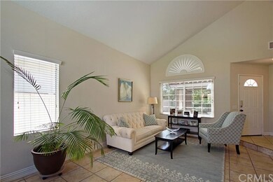 View of the step down formal living room area.