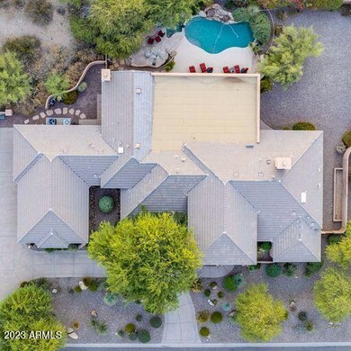 9898 Drone top of home