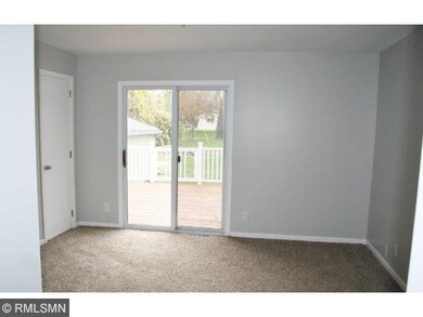 Master bedroom on main level. A very spacious bedr