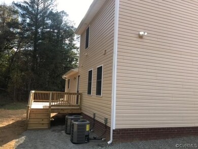 Sycamore - Rear of home showing Deck