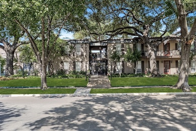 Front of complex