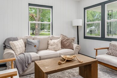 Living Room Front Windows