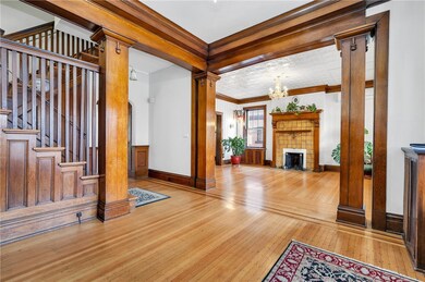Entry view to Living Room.