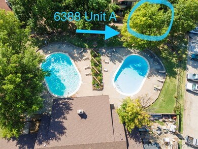 Located just above the community pools, you have a