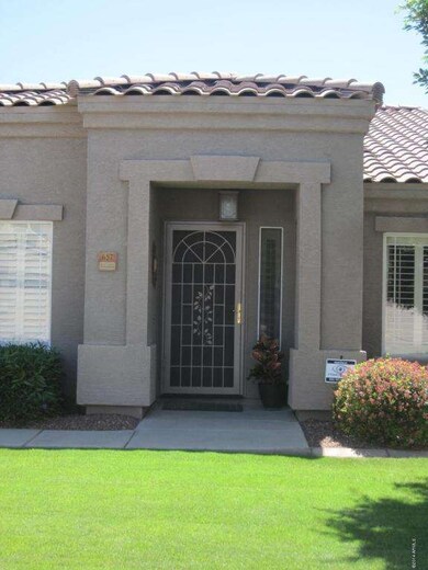 Inviting front entry w/security door