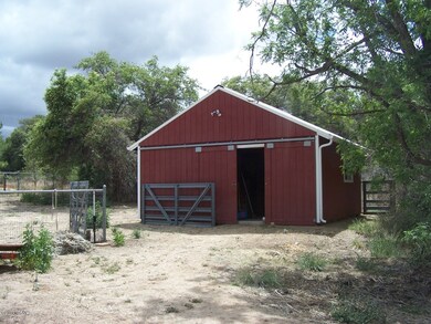 Little red barn and corrals