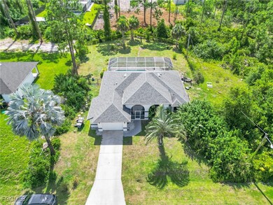 View from above of property