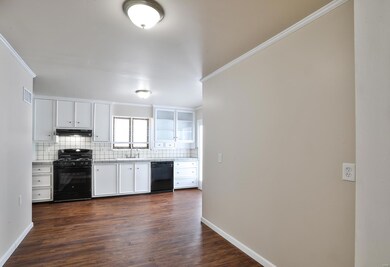Breakfast Room blends with the Kitchen for seamles