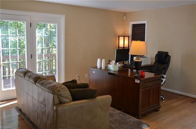 Main Level Office with Access to two decks!