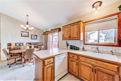 DINING AREA SLIDING DOOR OPENS TO LARGE PRIVATE DE