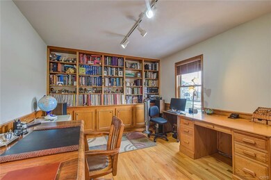 First floor office to right of entry way.  Check o