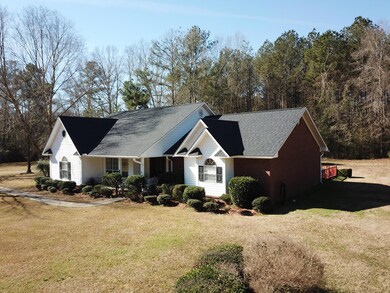 Mature landscaping