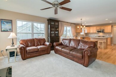 Family Room to Kitchen - Newer Carpet