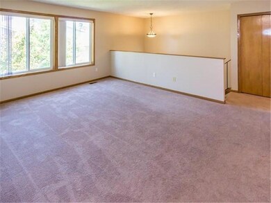 Light, bright upper level living space with room f